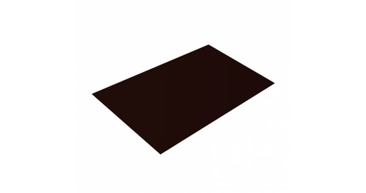 Плоский лист 0,5 Velur20 RR 32 темно-коричневый