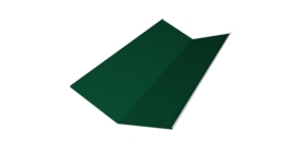 Планка ендовы нижней 300х300 0,4 PE с пленкой RAL 6005 зеленый мох (2м)