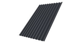 Профнастил С21R 0,7 PE RAL 7024 мокрый асфальт