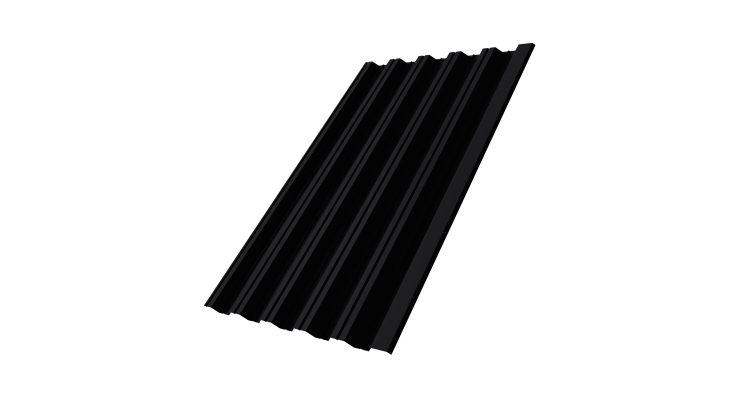 Профнастил HC35R Grand Line 0,5 Drap TX RAL 9005 черный