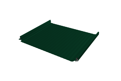 Кликфальц Pro Gofr Grand Line 0,45 Drap с пленкой на замках RAL 6005 зеленый мох