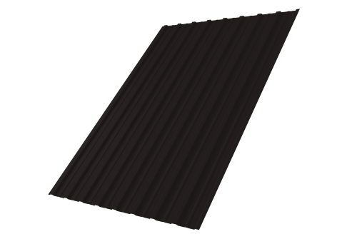 Профнастил С10A 0,45 Drap ST RAL 9005 черный