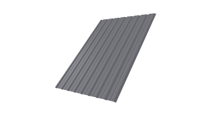 Профнастил С10В 0.45 Drap TX RAL 7004 сигнальный серый