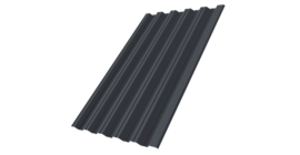 Профнастил HC35R 0,5 Satin Matt TX RAL 7024 мокрый асфальт