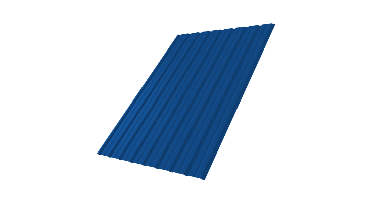 Профнастил С10В 0.7 PE RAL 5005 сигнальный синий