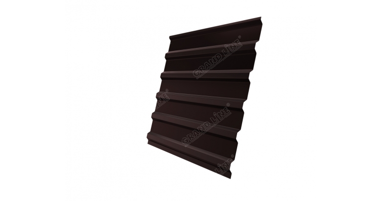 Профнастил С20В 0,45 Drap RAL 8017 шоколад