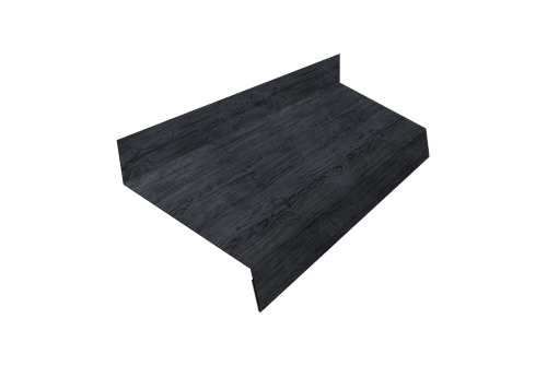 Отлив простой 50 0,45 Print Premium Grey Wood TwinColor (3м)