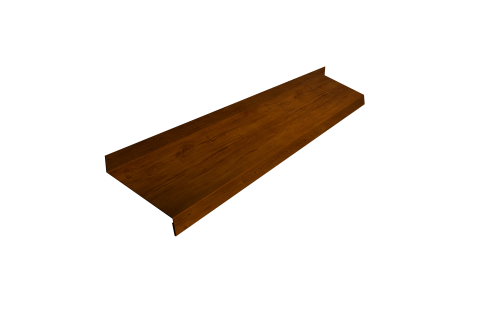 Отлив простой 100 0,45 Print Premium Golden Wood Intense FTC (3м)