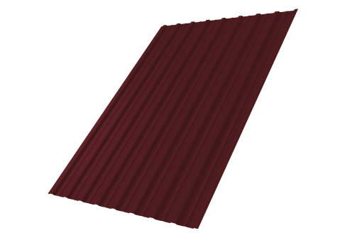 Профнастил С10A 0,45 Drap TR RAL 3005 красное вино