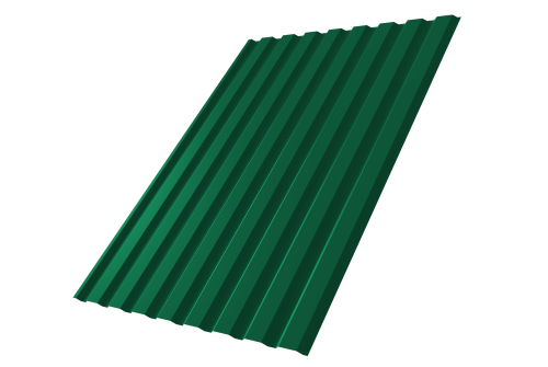 Профнастил С20A 0.5 Satin Matt RAL 6005 зеленый мох