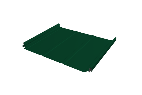 Кликфальц Pro Line Grand Line 0,5 Satin Matt с пленкой на замках RAL 6005 зеленый мох