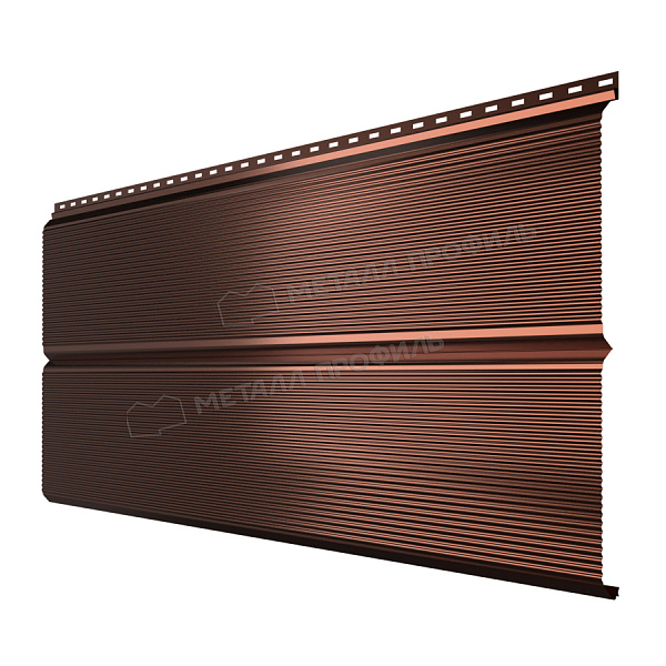 Сайдинг Металл Профиль Lбрус-XL-В-14х335 (PURMAN-20-Argillite-0.5)