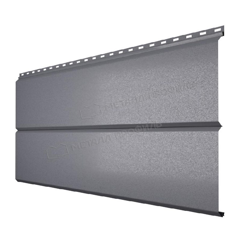Сайдинг Металл Профиль Lбрус-XL-В-14х335 (VALORI-20-Grey-0.5)