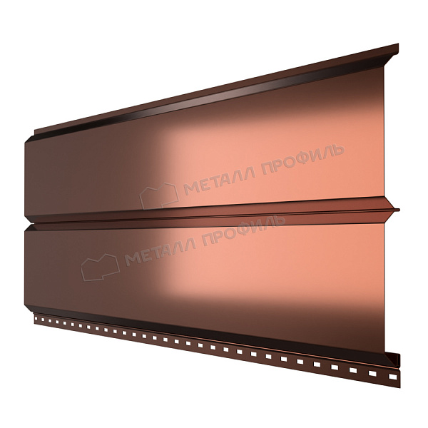 Сайдинг Металл Профиль Lбрус-XL-Н-14х335 (PURMAN-20-Argillite-0.5)