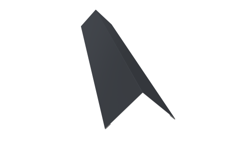 Угол внешний 110x110 0,5 Drap RAL 7024 мокрый асфальт (2м)