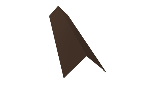 Угол внешний 110x110 0,5 Drap RAL 8017 шоколад (2м)