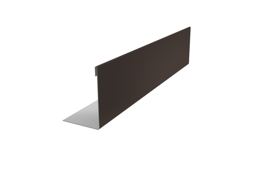 Нащельник 125 Texas 25х35 0,5 Satin Matt RR 32 темно-коричневый (L2,0)