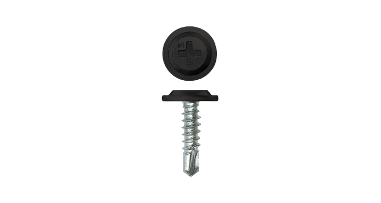 Саморез ПШС Daxmer Pro 4,2х16 (1000 шт) шлиц PH2 RAL 8019