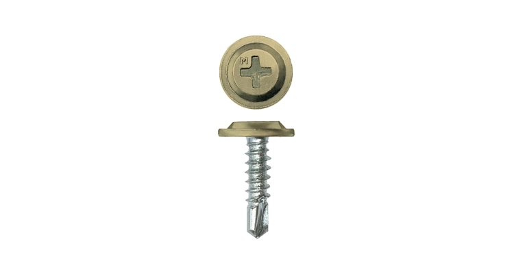 Саморез ПШС Daxmer Pro 4,2х16 (1000 шт) шлиц PH2 RAL 1014