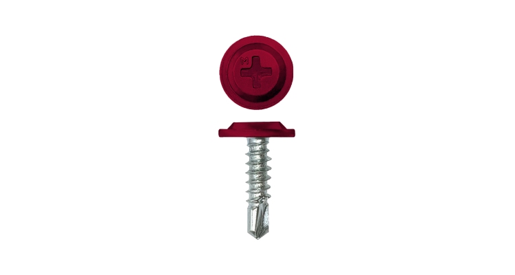 Саморез ПШС Daxmer Pro 4,2х16 (1000 шт) шлиц PH2 RAL 3003