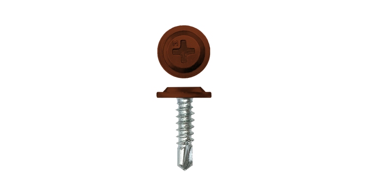 Саморез ПШС Daxmer Pro 4,2х16 (1000 шт) шлиц PH2 RAL 3009