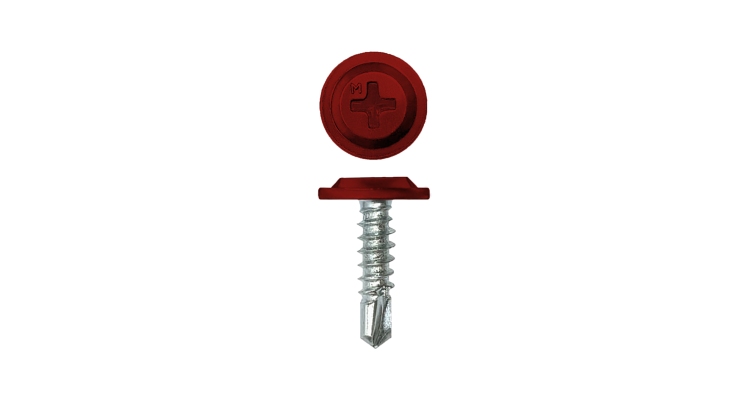 Саморез ПШС Daxmer Pro 4,2х16 (1000 шт) шлиц PH2 RAL 3011