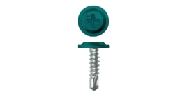Саморез ПШС Daxmer Pro 4,2х16 (1000 шт) шлиц PH2 RAL 5021