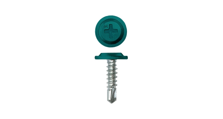 Саморез ПШС Daxmer Pro 4,2х16 (1000 шт) шлиц PH2 RAL 5021