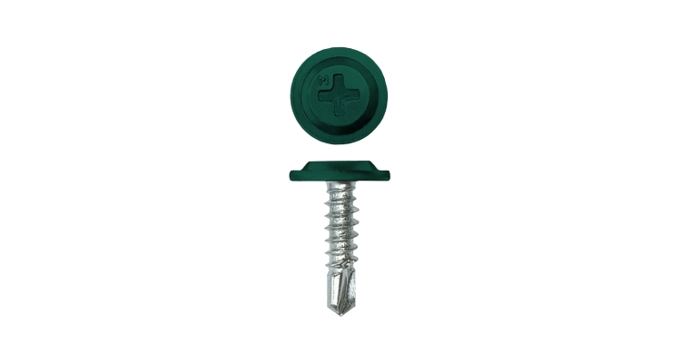 Саморез ПШС Daxmer Pro 4,2х16 (1000 шт) шлиц PH2 RAL 6026