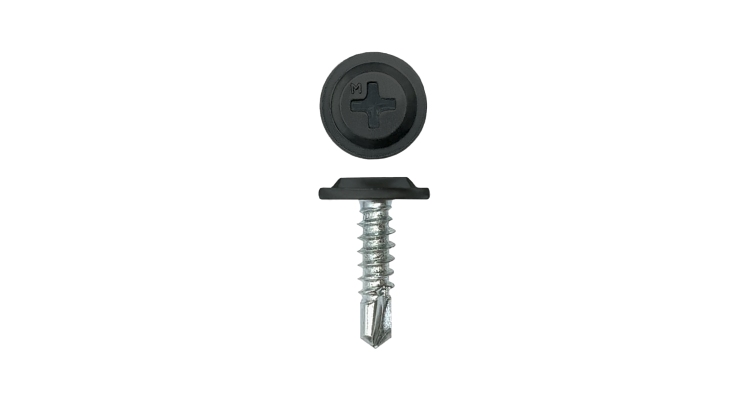 Саморез ПШС Daxmer Pro 4,2х16 (1000 шт) шлиц PH2 RAL 7016