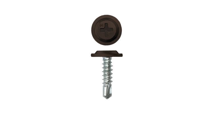 Саморез ПШС Daxmer Pro 4,2х16 (1000 шт) шлиц PH2 RAL 8028