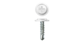 Саморез ПШС Daxmer Pro 4,2х16 (1000 шт) шлиц PH2 RAL 9003