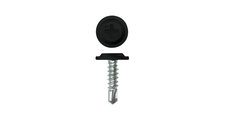 Саморез ПШС Daxmer Pro 4,2х16 (1000 шт) шлиц PH2 RAL 9005
