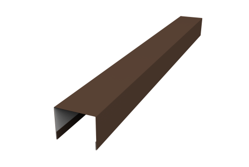 Крышка жалюзи Palermo 0,5 Drap RAL 8017 шоколад (2м)