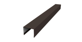 Крышка жалюзи Palermo 0,5 PurPro RR 32 темно-коричневый (2,5м)