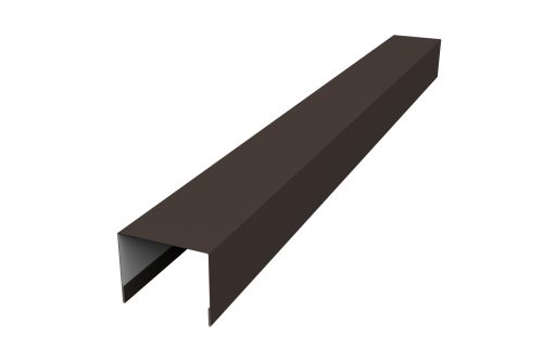 Крышка жалюзи Palermo 0,45 Drap TR RR 32 темно-коричневый (2,5м)