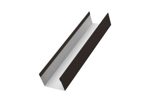 Стойка жалюзи Milan,Tokyo 0,5 Drap RR 32 темно-коричневый (3м)