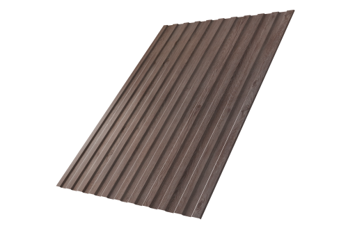 Профнастил С8А 0,45 Print Elite White Wood TwinColor